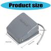2 Pcs Plastic Foot Pedal Switches with 16cm Line TFS-201 Foot Switches Reset Foot Switches