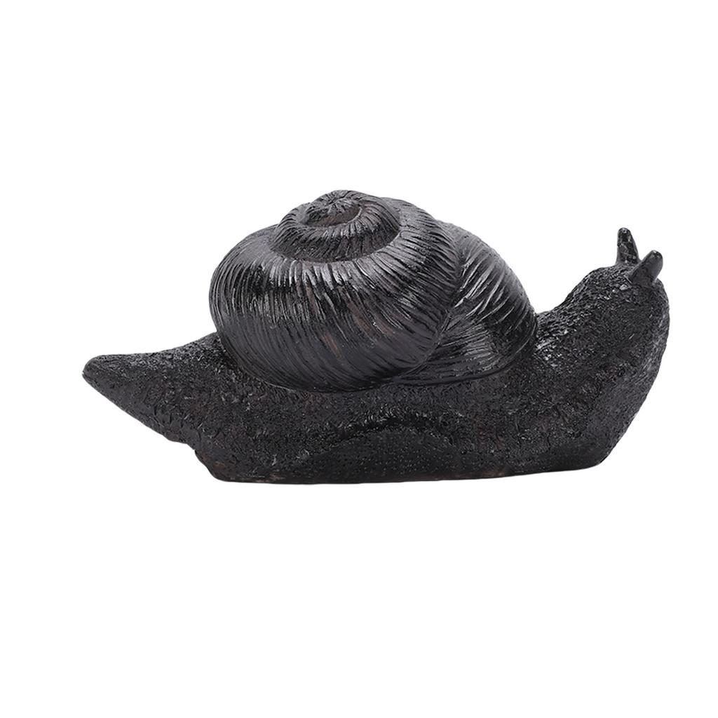 Key Hider Resin Realistic Snail Shape Safe Hidden Key Holder for Outdoor Garden Statue