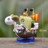 One Piece Figur Luffy Going Merry Zusammenbau Boot Modell Piratenschiff Dekoration Jungen Spielzeug Kinder Geburtstagsgeschenk THOUSAND SUNNY Kinderfreundlich Unterhaltsam Spaß