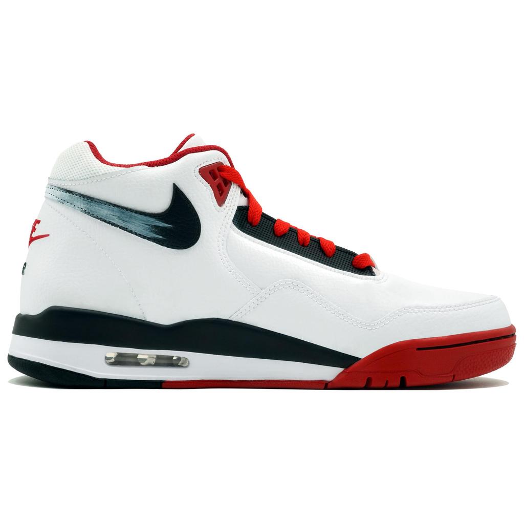 Nike Flight Legacy Daji, The Enchantress Of A Thousand Flowers High top Vintage Basketball Shoes Unisex Red Black White BQ4212-100(Team113-)