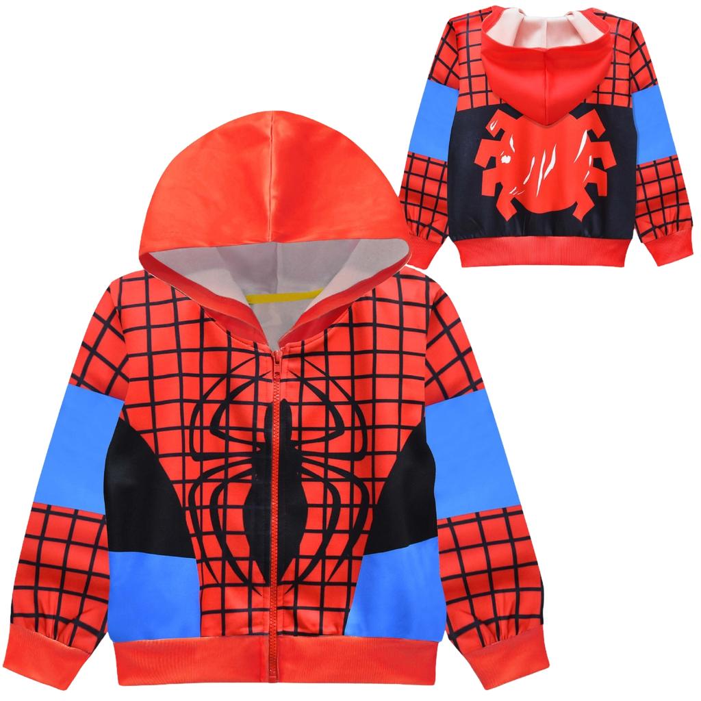 Kids Zip Up Hoodie Jacket for Boys Girls Youth Casual Hooded Outerwear