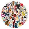 55 Guitar Guitar Instrument Graffiti Stickers Scooter Laptop DIY Stickers