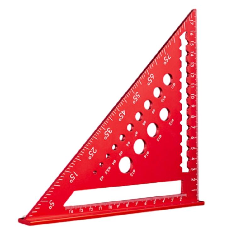 Combination Square for Carpenter Tool Aluminum Triangles Ruler Framing Tool Woodworking Frame Measurement Angles Rulers