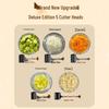 Multifunctional Electric Vegetable Cutter & Slicer for French Fries & Shreds