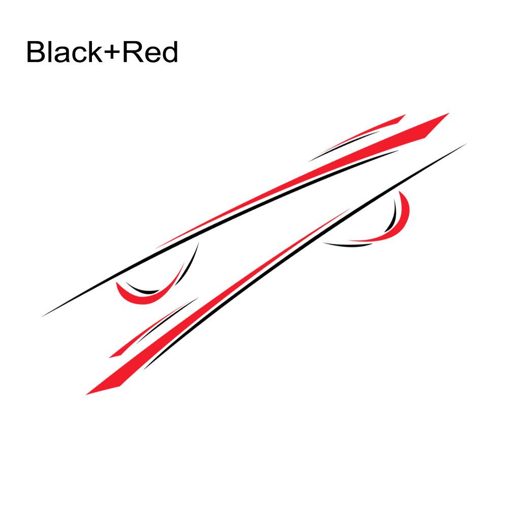 6Pcs/Lot Car Stickers Graphics Sports Vinyl Stripes Camper Van Decals For Peugeot Boxer Citroen Jumper Fiat Ducato Accessories