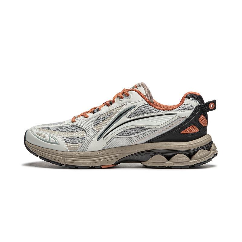 Li-Ning Fuyao 2.0 Men Low Top Running Shoes Grey Black ARXU001-6 39