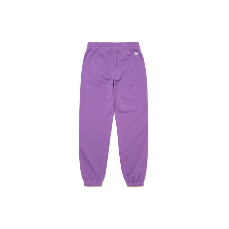 New MLB Knitted Sweatpants Unisex Purple 3APT00114-07LDD