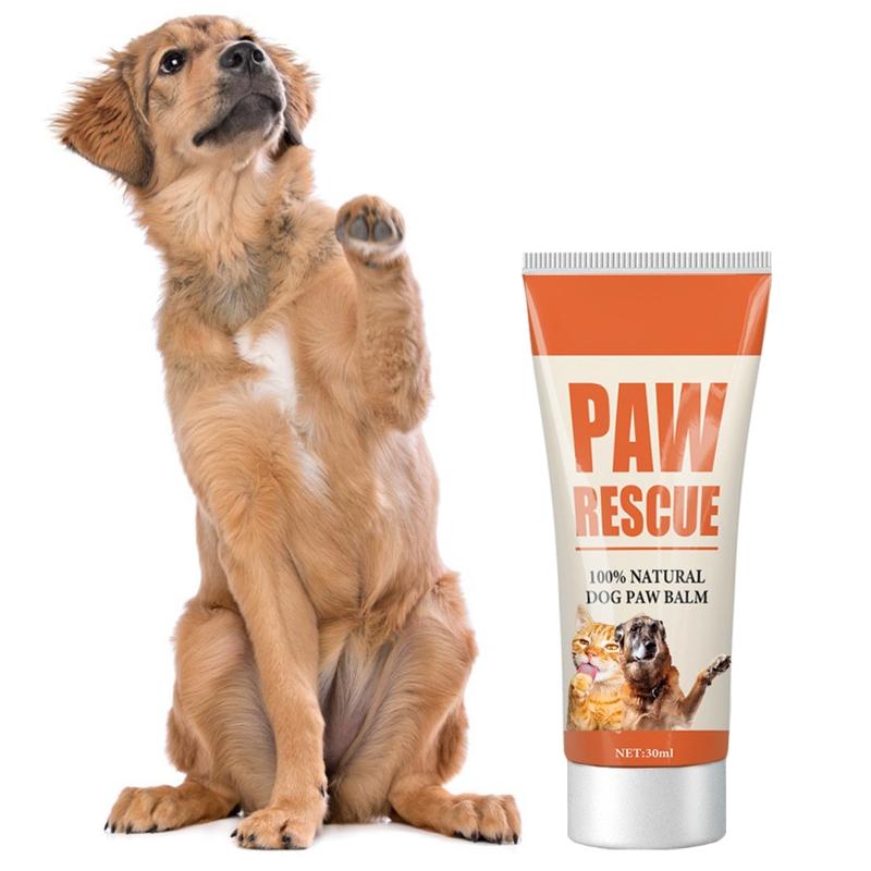 Dog Paw Wax 1 Oz All Season Pet Paw Care for Protection Against Heat Sand Dirt Snow Great for Dogs on Trails and Walks