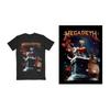 Megadeth Santa Vic Chimney T-Shirt Black New