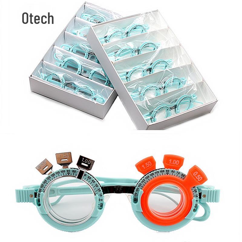 

Оптиметрическая пробная оправа из чистого титана для измерения межзрачкового расстояния и диоптрий - Прогрессивный многофокальный инструмент для выписки рецептов PD 64