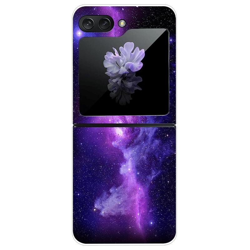Clear Phone Case For Samsung Galaxy Z Flip7 Fashion Hard PC Silicone Cover For Galaxy Z Flip 7 5G ZFlip7 Transparent Protector