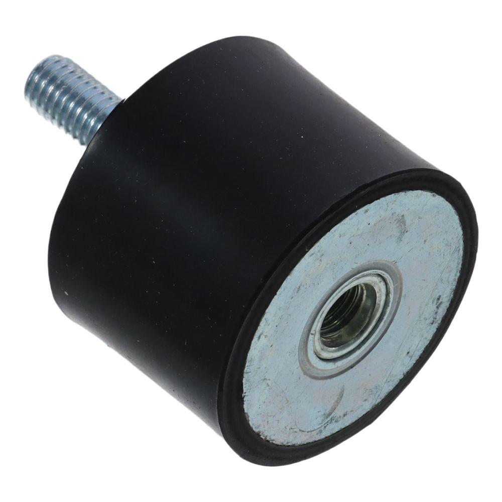 Useful M6 M8 M10 Thread Rubber Mounts Black Vibration Isolators Cylindrical Shock Absorber Boat Car