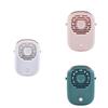 Mini Neck Hanging Fan Eyelash Blower Beauty Tool Usb Rechargeable Leafless Small Fan Noiseless 3-speed Mechanical Operation