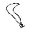 Rush Off WomenThe Ring Black Chain Necklace/ Black Ring Chain Necklace