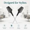 2PCS Dual-Sided Design Hair Dye Applicator Brush Even Color Application Hair Tint Brush  Salon Use