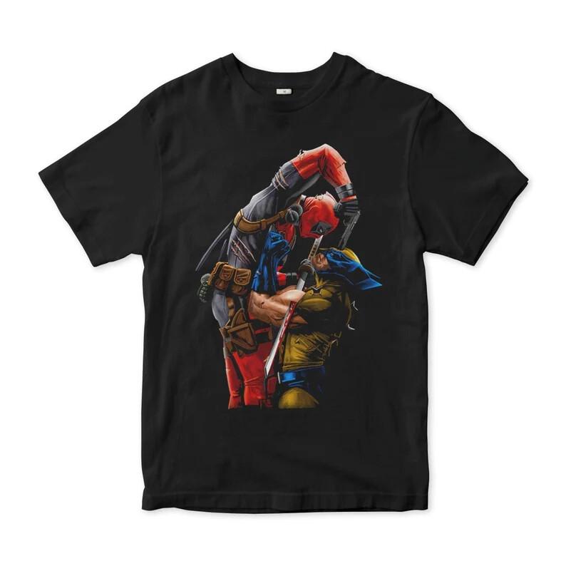 Deadpool and Wolverine Comics T-Shirt Unisex T-Shirt M