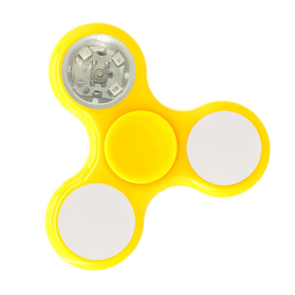 Luminous Spiral Fingertip Gyroscope with Rainbow Lights - Dazzling Spin Toy