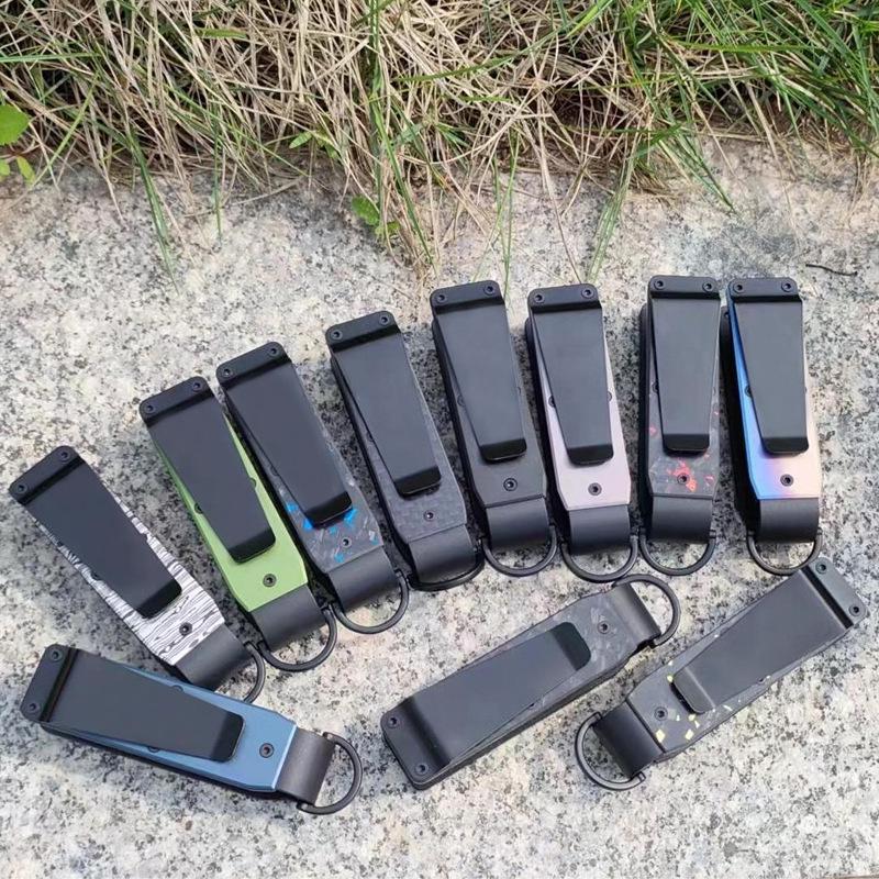 Temu Aluminum Alloy Keychain Organizer - Best Selling Foreign Gift