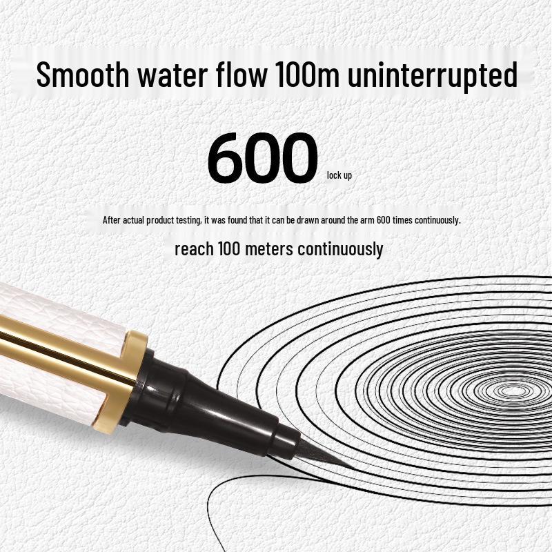 Hanru Urban Eyeliner: Waterproof, Smudge-Proof, Easy-Color Brush Tip Liner