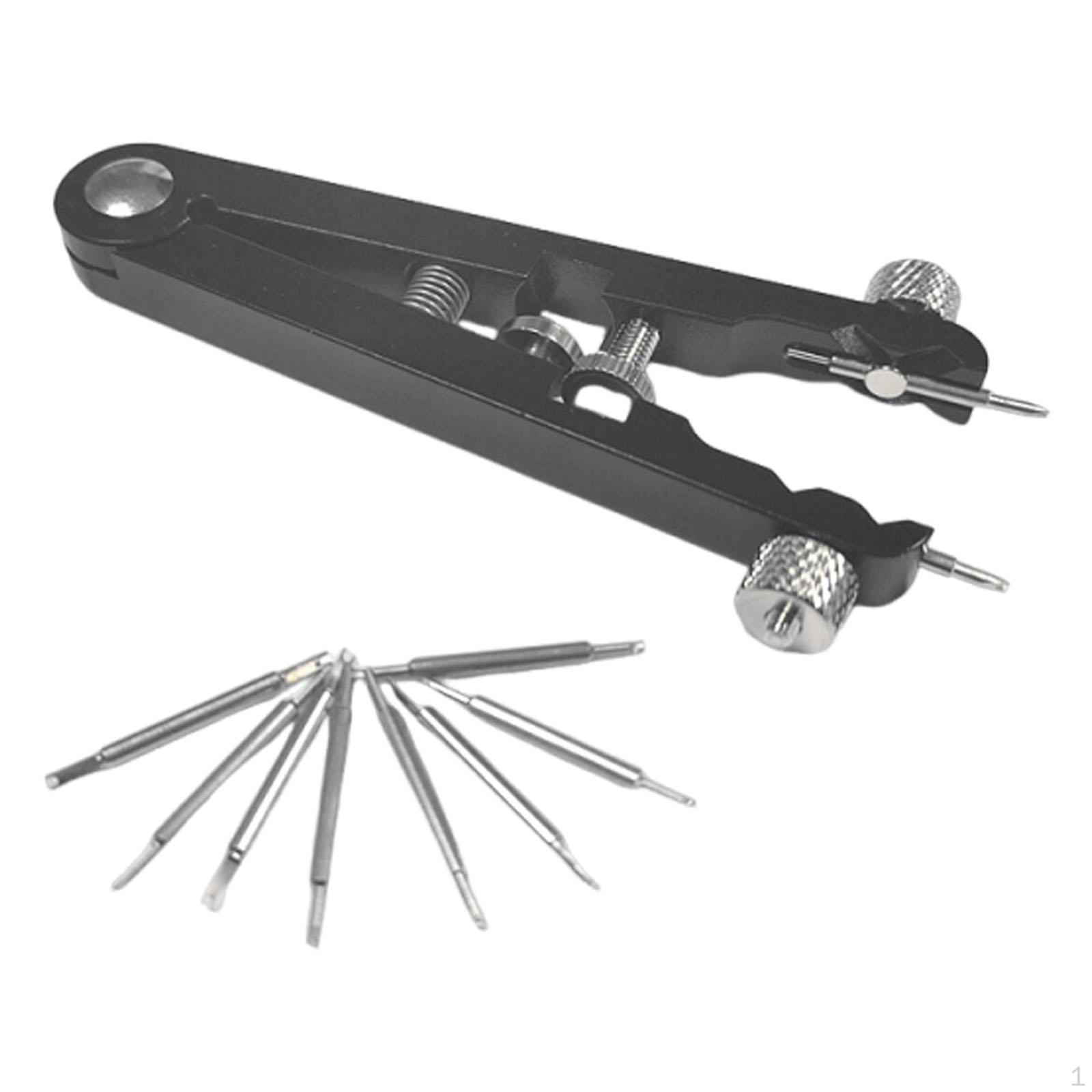 

Bar Plier Tool Tweezer Strap Repair Poratble Fix Aluminum Alloy Wrist Band Removal чорний