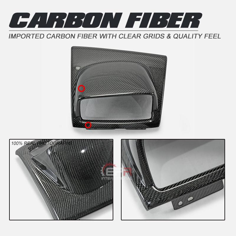 Carbon Fiber Dashboard Cover & Gauge Sticker for Nissan Skyline R34 GTR/GTT
