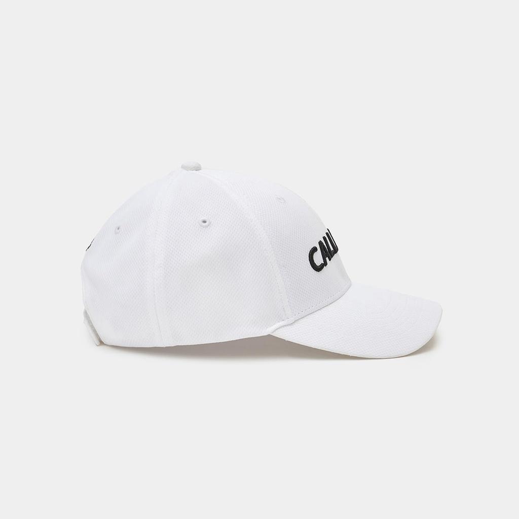 Callaway Tech Cap Adjustable Golf Hat C24191102 Men's (Moisture-Wicking, Quick-Drying, Size) / / 1030_White