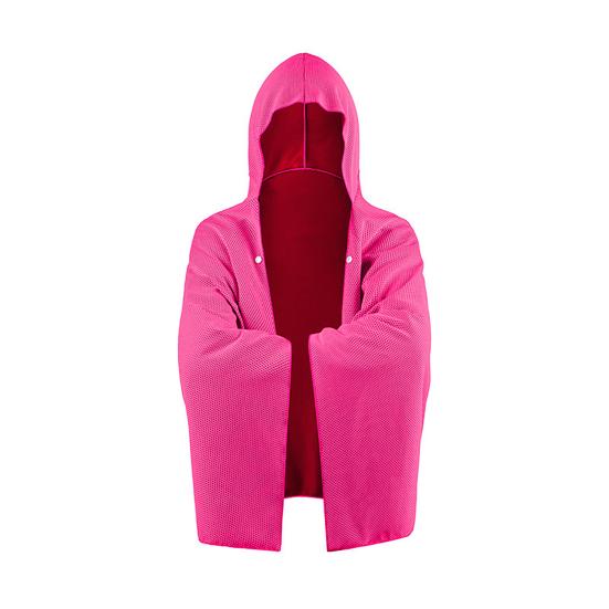 Cooling Towel Cloak, Hooded Cool Towel Cape, Beach Towel Cloak, Instant Cooling Towel for Men Women Summer Beach Yoga Camping