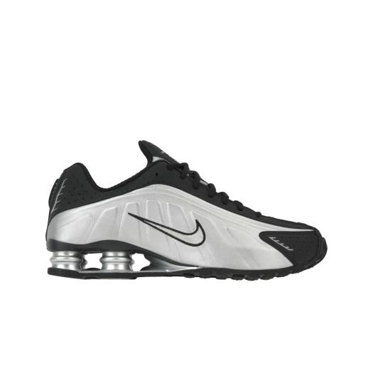 Nike Shox R4 Metallic Silver Black