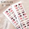 New Year Trendy Short French Chinese Style Wearable Nail Art Stickers