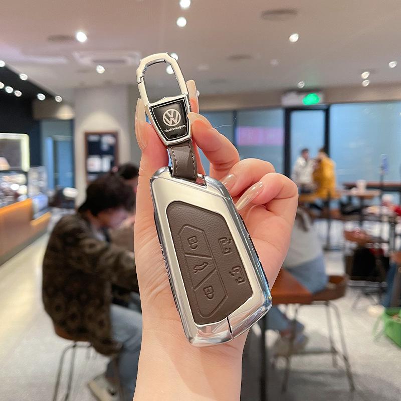 Compatible Key Case for Volkswagen Golf 8, ID4, Lingdu, Lanxun, ID3, Tiguan L, Passat Pro, and Touareg.