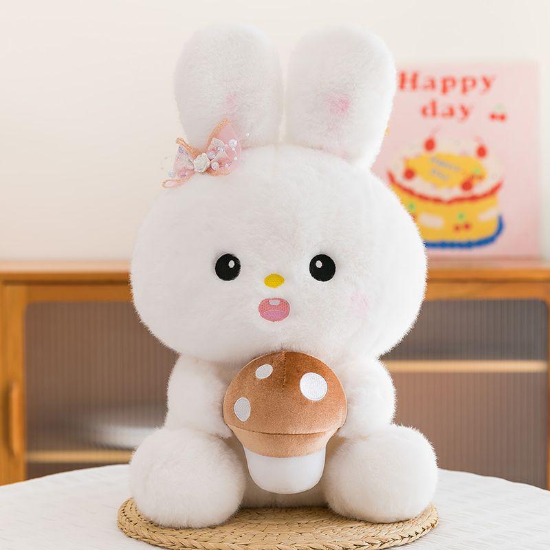 

Adorable White Rabbit Plush Cushion - Soft Sleep Companion & Birthday Gift for Girls 38 cm