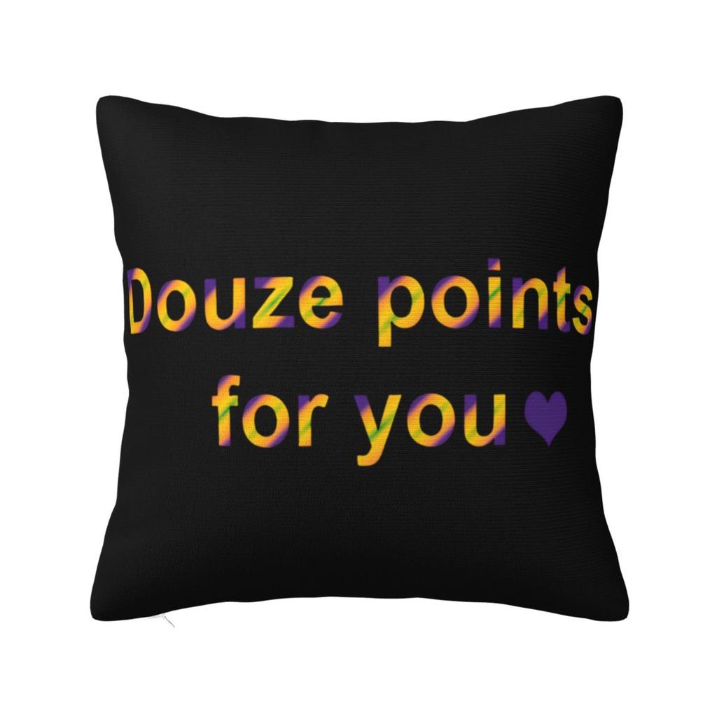 Concours Eurovision de la Chanson Drapeaux Cœurs Esc Ebu Eurofans Taie d'Oreiller Housse de Coussin Musical Décoration Taie d'Oreiller Pour Voiture 45X45Cm