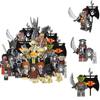Premium 18pcs Lord Of The Rings Orcs Goblins Sauron Minifigures Building Blocks For Kids And Adults