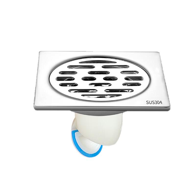 MDNG 304 Stainless Steel Square Floor Drain