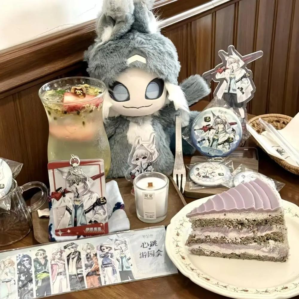 20 Cm Identity V Ithaqua Night Porter Animal Body Stuffed Plush Dress-up Cotton Doll Game Bat Send Friends Gift Xmas Toys