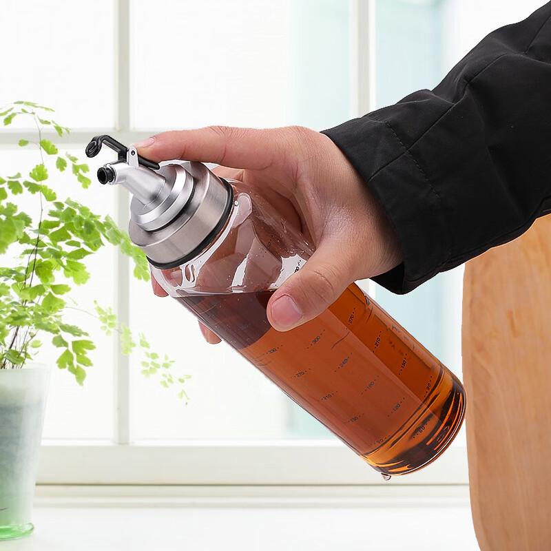 Ruhan Leak-Proof High Borosilicate Glass Oil Dispenser Set