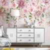 Papier Peint 3d Nordique Peint à la Main Fleurs Romantiques Photo Murale Décor Salon Chambre Peinture Murale 3d