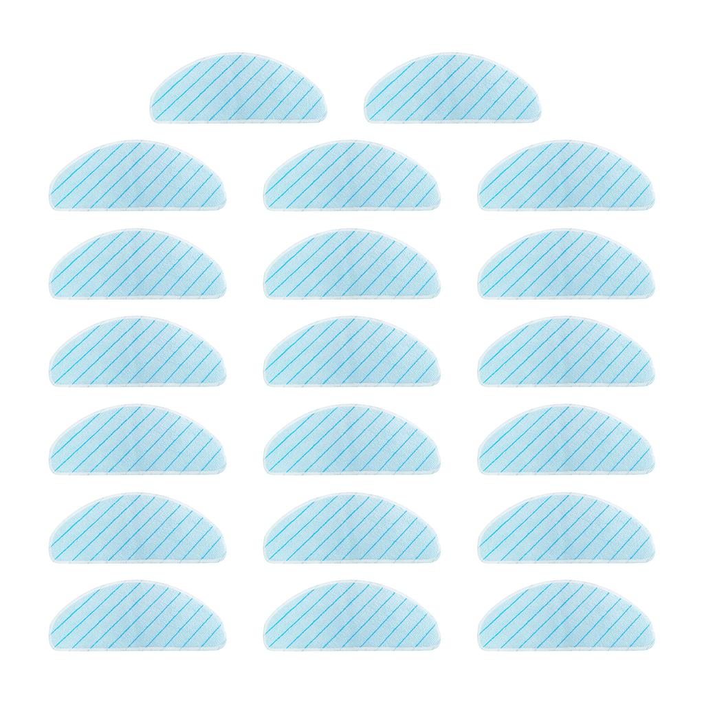 Mop Cloth Robotic Vacuum Cleaner Spare Replace Mopping Cloths Wipes Tool Sweeping Part Compatible for T9AIVI T9MAX T9pro
