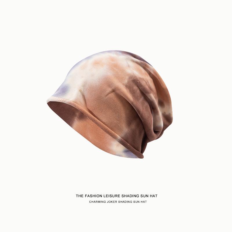 Korean Style Trendy Slouchy Beanie for Women and Men - Thin, Knitted, Youthful Fashion with Applique Design.