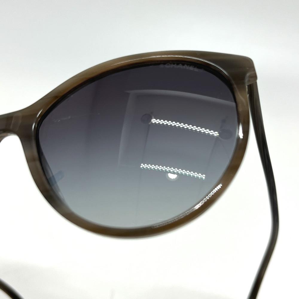 CHANEL 5448-A Gradation Eyewear sunglasses Plastic gray