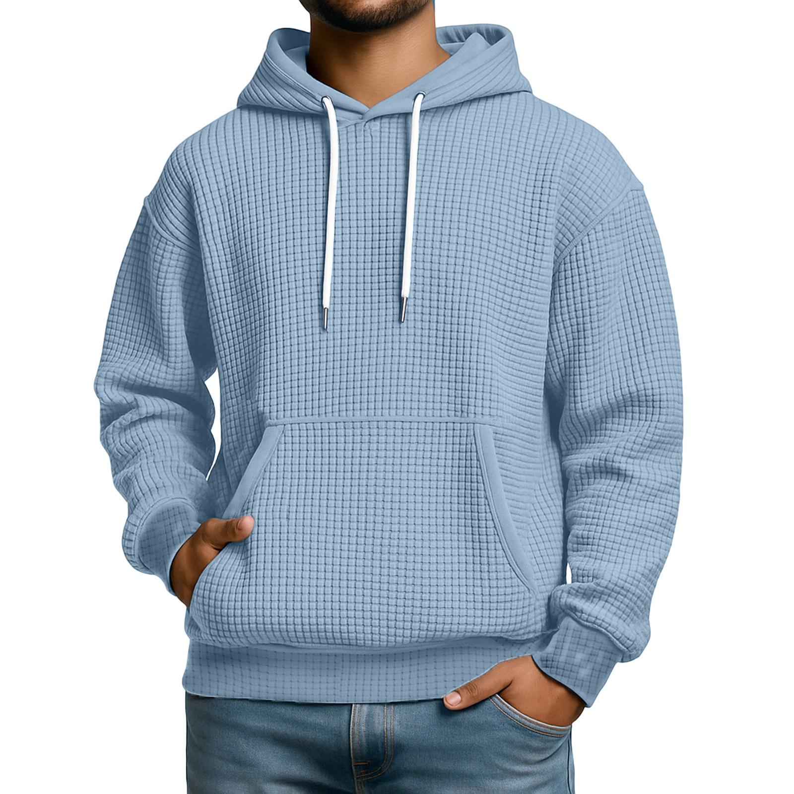 

Hooded Sports Tracksuit Unisex Running Outfits Long Sleeve Pullover Hoodies Sweatshirt XL