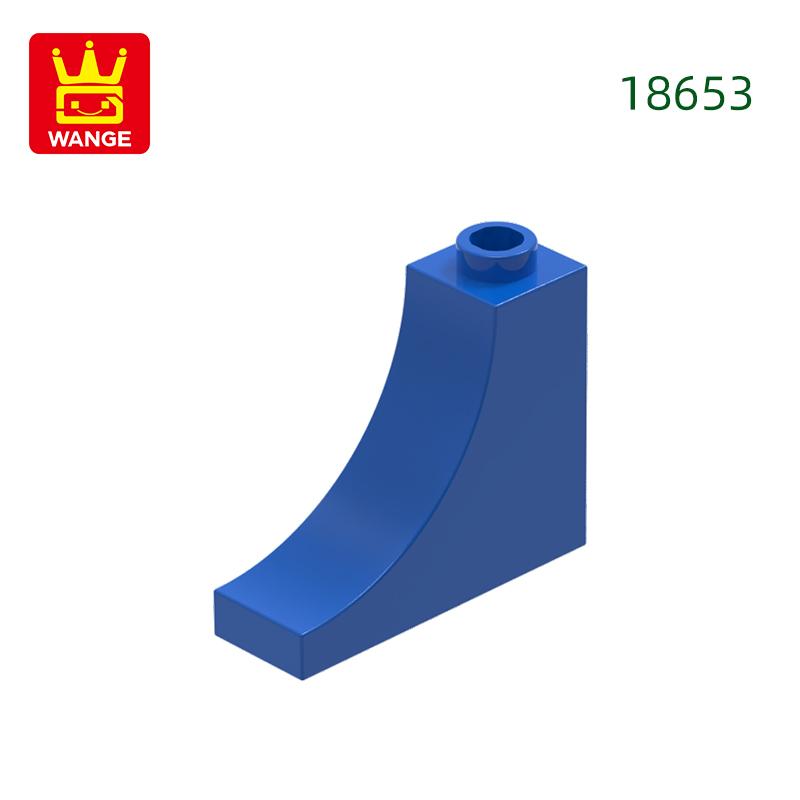

Non-Toxic 82Pcs/Lot 18653 Arch 1X3X2 Inverted Block Moc Color Accessories Compatible With Curved Brick Toys For Kid Educational Toy about 82pcs