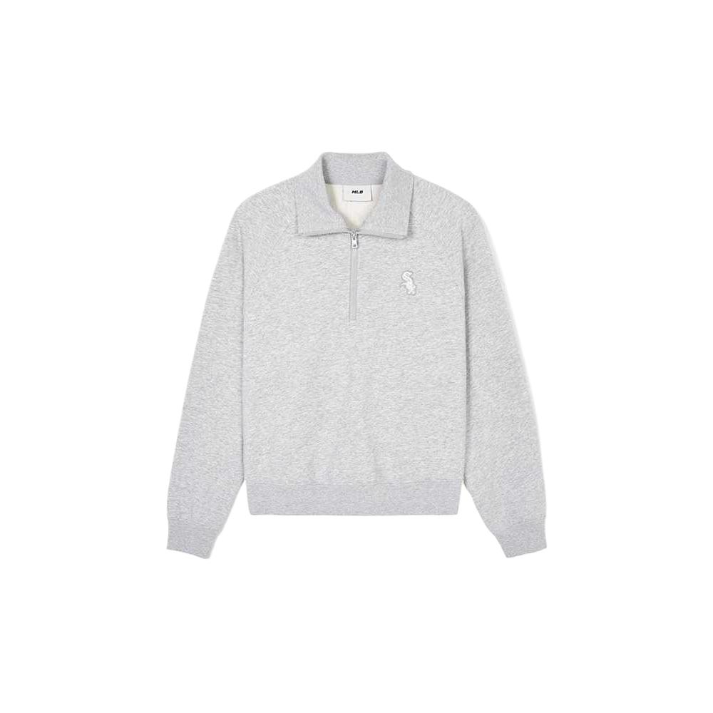 

New MLB SS24 Sweatshirt Women s Heather Gray 3FMTB0341-44MGS M