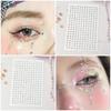 4 Sheets Rhinestone Stickers Faux Pearl Self Adhesive Face Jewels Stick Makeup Face Hair Body Decoration Rhinestone Charms
