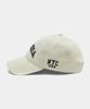 COLUMBIA UNIVERSITY Columbia 1754 Washed Oversized Cap_Ivory