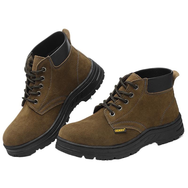 Pantofi de protecție pentru muncă, Pantofi de protecție, Pantofi de siguranță cu bombeu de oțel anti-strivire și anti-perforare pentru toate cele patru sezoane