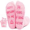 Zmart 14th Birthday Gift Ideas - Socks for 14 Year Old Teenage Girls Boys