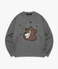 LMC Bear Knit Sweater Heather Gray