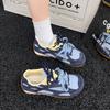 Net shoes flat-bottomed sports moral training shoes women's summer thin mesh breathable 2025 new popular casual Forrest Gump shoes