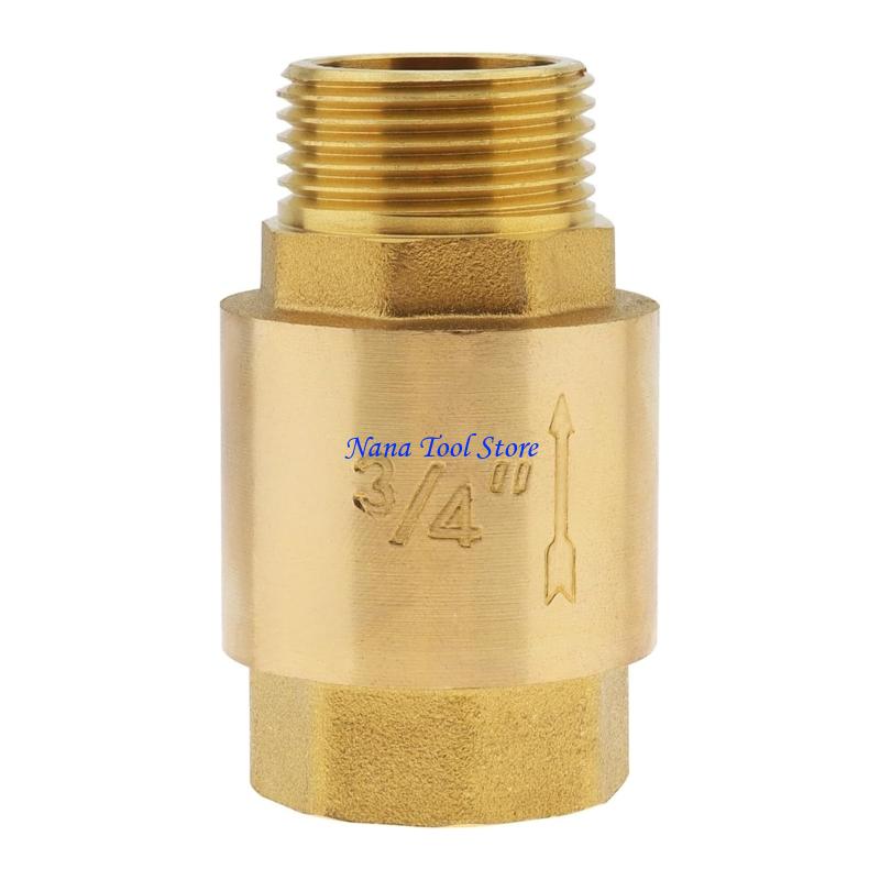 

31GJ Strong Brass Way Spring Valves 3/4 Inch Threads Valves for Pipe China Mainland